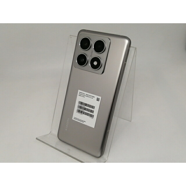 【中古】Xiaomi 国内版 【SIMフリー】 Xiaomi 14T Pro 12GB 256GB チタングレー MZB0HIMJP【日本橋3】保証期間１ヶ月【ランクA】 43,188円