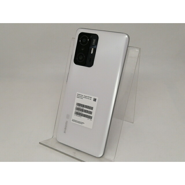 【中古】Xiaomi 国内版 【SIM無償性】 Xiaomi 11T Pro 月明かり白いこと 8GB 128GB【日本橋3】引き受ける継続期間１ヶ月【序列付けるA】
