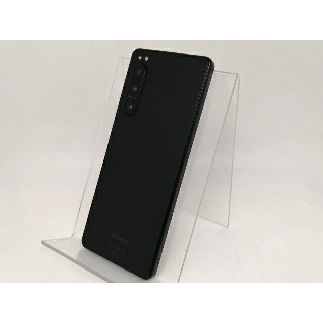 中古】SONY docomo 【SIM無償性】 Xperia 5 IV 8GB 128GB SO-54C 黒い