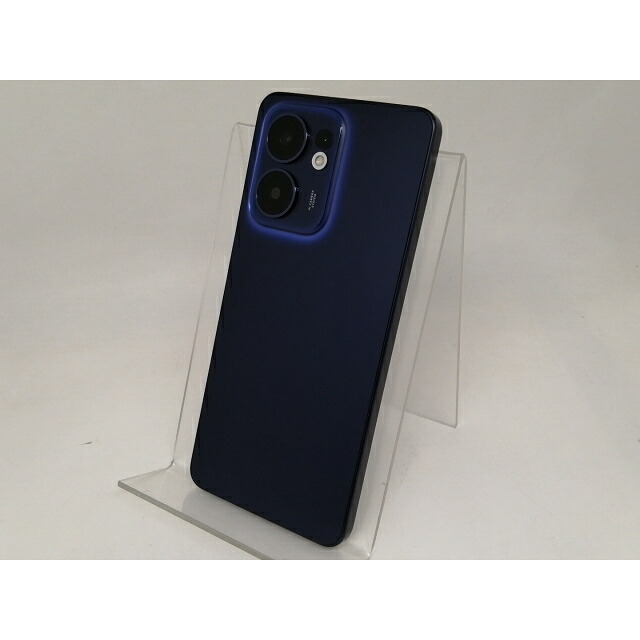 【中古】Oppo UQmobile 【SIM無償性】 OPPO Reno13 A ルミナスネイビー 8GB 128GB OPG05【日本橋3】引き受ける継続期間１ヶ月【価値づけるB】