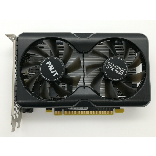 【中古】Palit GTX1650 GP OC 4G GDDR6(NE61650S1BG1-1175A) GTX1650/4GB(GDDR6)/PCI-E【日本橋3】保証期間1週間|じゃんぱら店