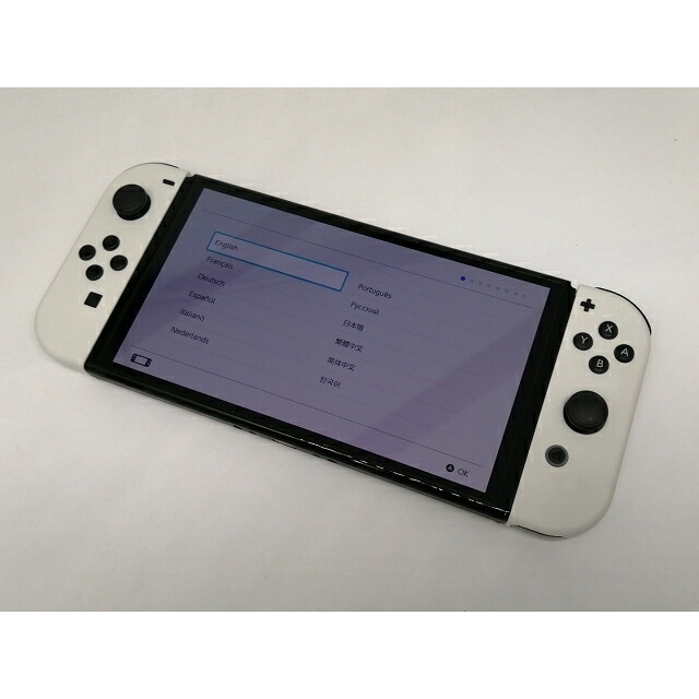 【中古】Nintendo Switch 本体 (有機ELモデル) HEG-S-KAAAA ホワイト 【2021年10月】【日本橋3】保証期間1ヶ月【ランクA】|じゃんぱら店