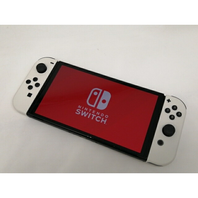 【中古】Nintendo Switch 本体 (有機ELモデル) HEG-S-KAAAA ホワイト 【2021年10月】【日本橋3】保証期間1ヶ月【ランクB】|じゃんぱら店