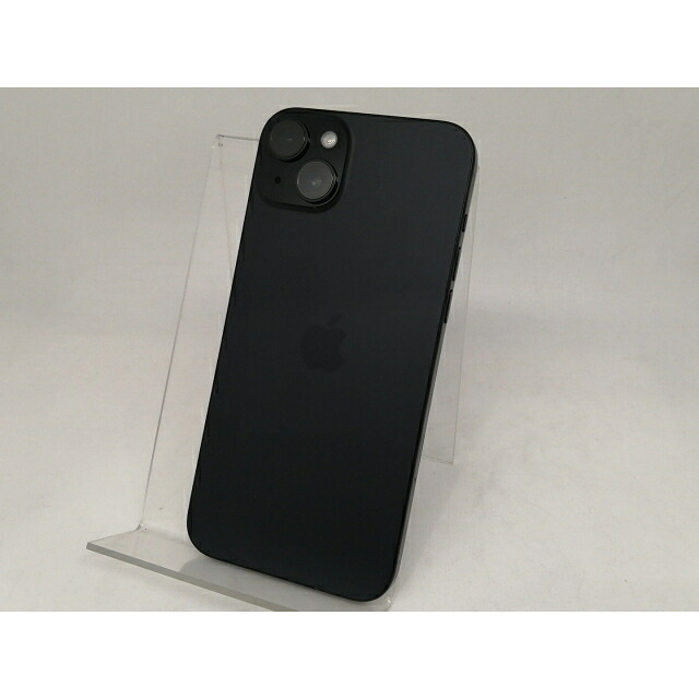 【中古】Apple 国内版 【SIMフリー】 iPhone 15 Plus 128GB ブラック MU083J/A【日本橋3】保証期間１ヶ月【ランクA】