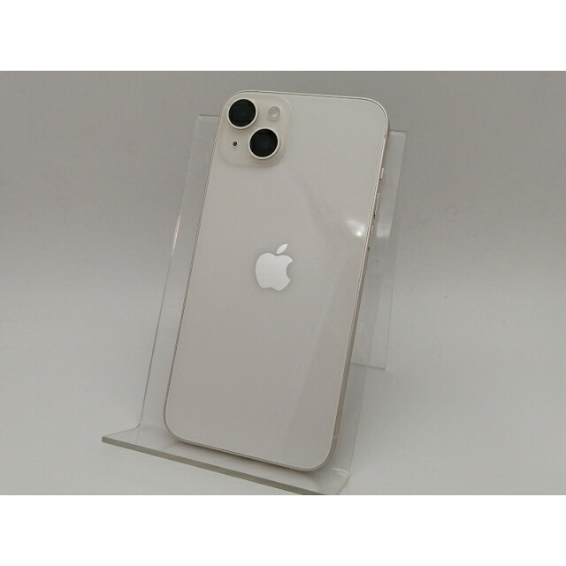 【中古】Apple 国内版 【SIMフリー】 iPhone 14 Plus 128GB スターライト MQ4D3J/A【日本橋3】保証期間１ヶ月【ランクA】