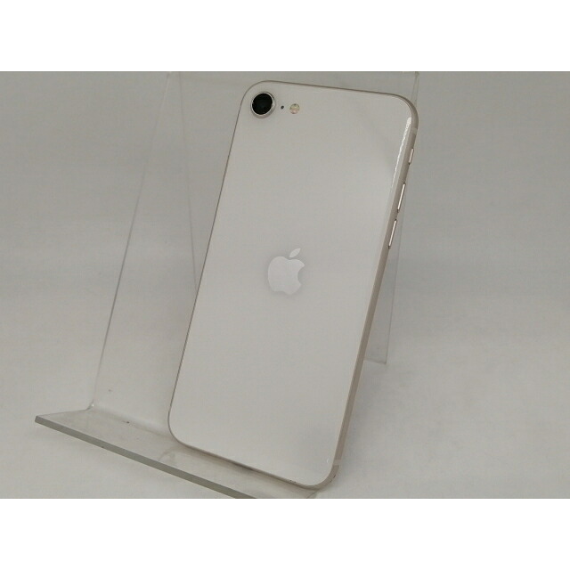 【中古】Apple SoftBank 【SIMフリー】 iPhone SE（第3世代） 64GB スターライト MMYD3J/A【日本橋3】保証期間１ヶ月【ランクB】