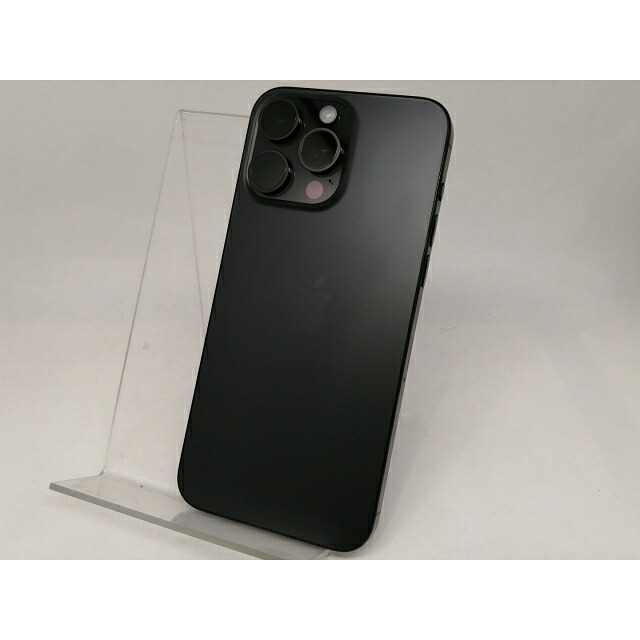 【中古】Apple SoftBank 【SIMフリー】 iPhone 15 Pro Max 512GB ブラックチタニウム MU6U3J/A【日本橋3】保証期間１ヶ月【ランクB】｜じゃんぱら店