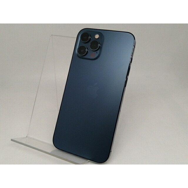 【中古】Apple au 【SIMロック解除済み】 iPhone 12 Pro Max 512GB パシフィックブルー MGD63J/A【日本橋3】保証期間1ヶ月【ランクB】|じゃんぱら店