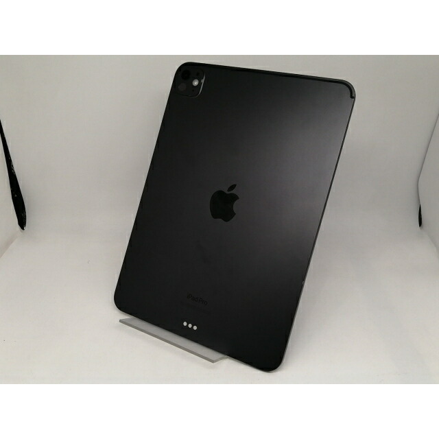 【中古】Apple 【Wi-Fi】 11in iPad Pro（M4/2024） 256GB 間隔文字黒いこと 標準尺度硝子 MVV83J/A【日本橋3】引きうける継続期間１ヶ月【位置づけるB】