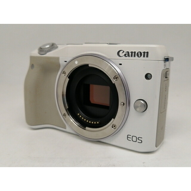 【中古】Canon EOS M3 ボディ ホワイト【日本橋3】保証期間１ヶ月【ランクC】｜じゃんぱら店 26,265円