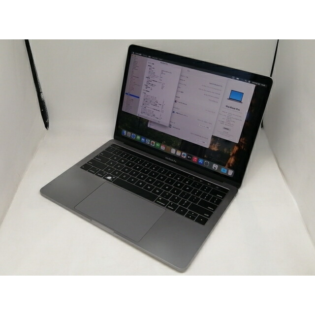 【中古】Apple MacBook Pro 13in(wTB) CTO (Mid 2019) あき場所薄墨色 Core i5(1.4G)/16G/256G(SSD)/Iris Plus 645【日本橋3】引き受ける継続期間１ヶ月【序列付けるB】