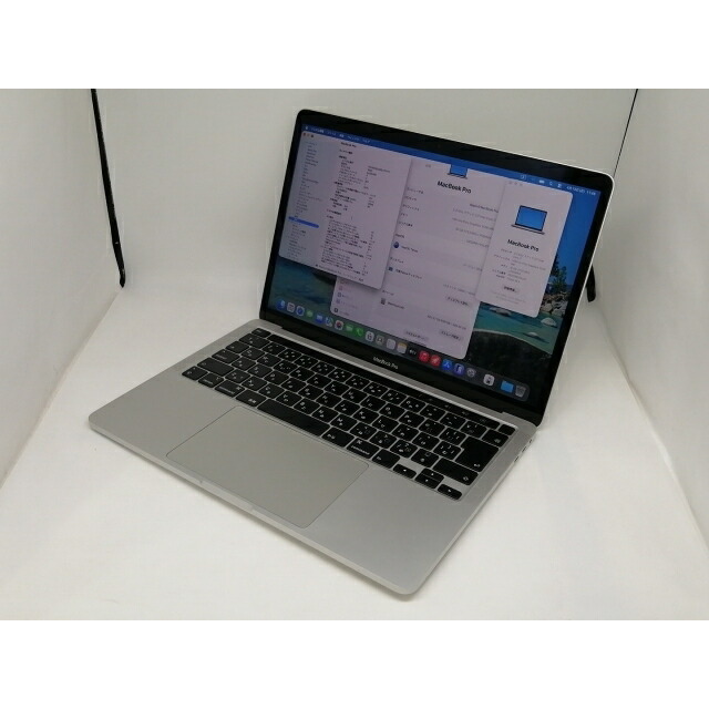 【中古】Apple MacBook Pro 13インチ CTO (Mid 2020) シルバー Core i7(2.3G)/16G/512G/Iris Plus【日本橋3】保証期間１ヶ月【ランクB】