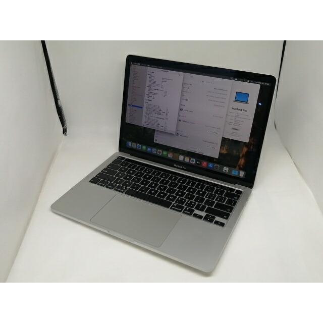 【中古】Apple MacBook Pro 13in CTO (Mid 2020) しろがね色 Core i5(2.0G)/16G/1T/Iris Plus【日本橋3】引き請ける継続期間１ヶ月【位置付けるC】 パソコン-パソコン・周辺機器