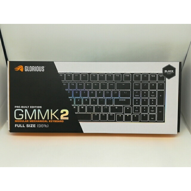 【未使用】Glorious PC Gaming Race Glorious GMMK 2 Full Size Prebuilt GLO-GMMK2-96-FOX-B [Black/US配列]【日本橋3】保証期間１週間 8,985円
