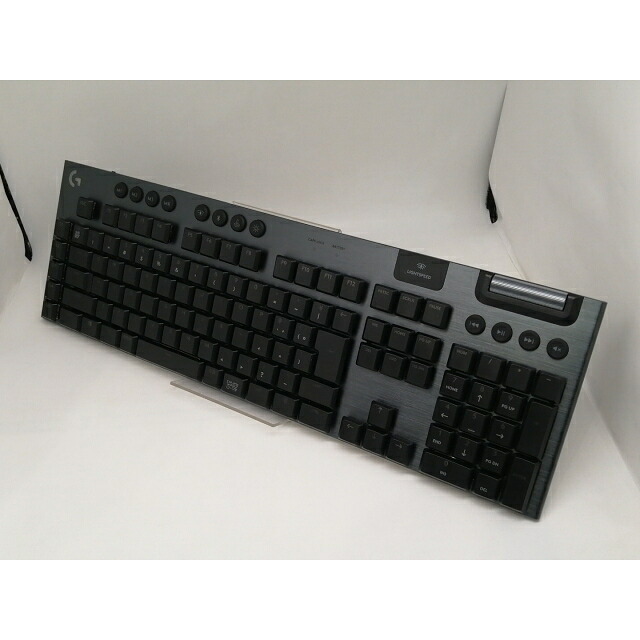 【中古】Logicool G913 LIGHTSPEED Wireless Mechanical Gaming Keyboard-Linear G913-LN [炭素黒いこと]【日本橋3】引きうける継続期間１週