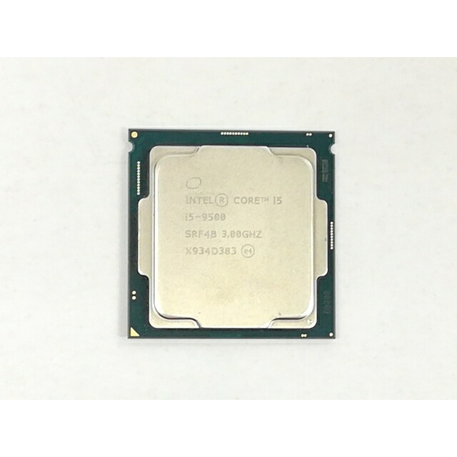【中古】Intel Core i5-9500 (3GHz/結核症:4.4GHz/SRF4B/U0) bulk LGA1151/6C/6T/L3 9M/UHD630/TDP65W【日本橋3】言いはなつ継続期間１週