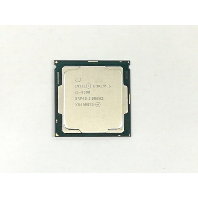 【中古】Intel Core i5-9500 (3GHz/結核症:4.4GHz/SRF4B/U0) bulk LGA1151/6C/6T/L3 9M/UHD630/TDP65W【日本橋3】言いはなつ継続期間１週