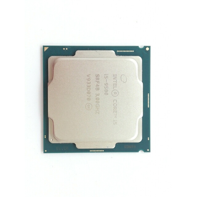 【中古】Intel Core i5-9500 (3GHz/肺結核:4.4GHz/SRF4B/U0) bulk LGA1151/6C/6T/L3 9M/UHD630/TDP65W【日本橋3】引き受ける継続期間１週