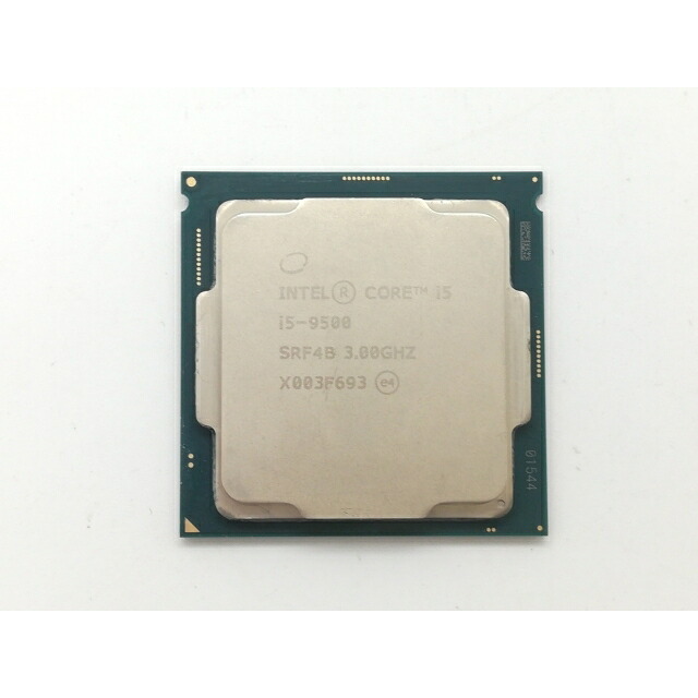 【中古】Intel Core i5-9500 (3GHz/肺結核:4.4GHz/SRF4B/U0) bulk LGA1151/6C/6T/L3 9M/UHD630/TDP65W【日本橋3】引き受ける継続期間１週