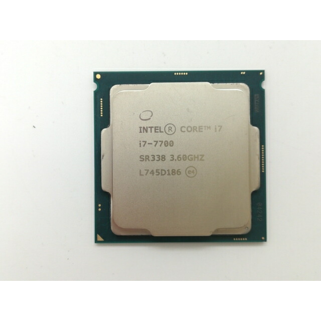 【中古】Intel Core i7-7700 (3.6GHz/結核症:4.2GHz) bulk LGA1151/4C/8T/L3 8M/固定ディスク630/TDP65W【日本橋3】引き請ける継続期間１週