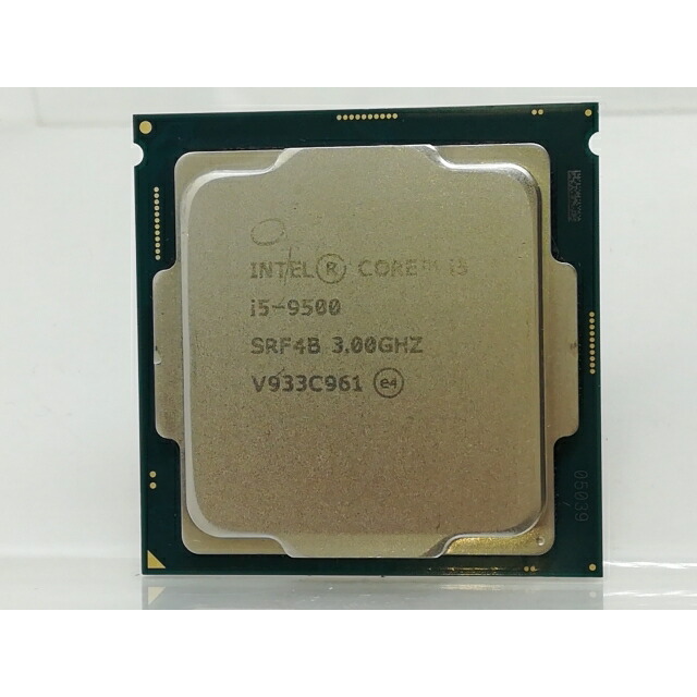 楽天市場】Intel Core i5-9500 Processor 3.00GHz/6コア/6