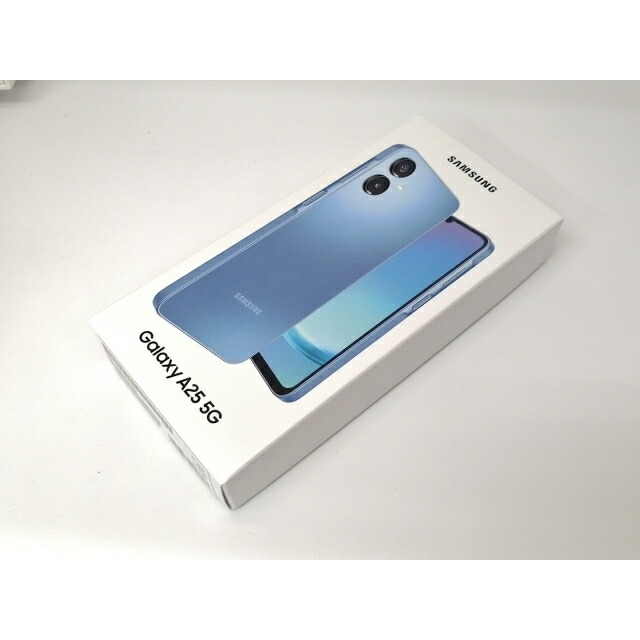 【未使用】SAMSUNG docomo 【SIMフリー】 Galaxy A25 5G ブルー 4GB 64GB SC-53F【戸塚】保証期間３ヶ月