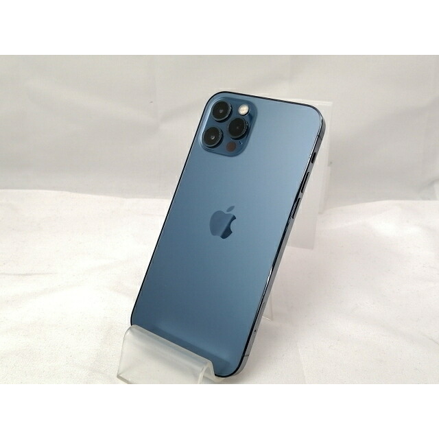 【中古】Apple 国内版 【SIMフリー】 iPhone 12 Pro 128GB パシフィックブルー MGM83J/A【戸塚】保証期間１ヶ月【ランクA】