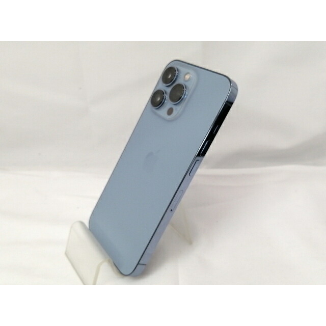 【中古】Apple docomo 【SIMフリー】 iPhone 13 Pro 256GB シエラブルー MLUU3J/A【戸塚】保証期間１ヶ月【ランクB】