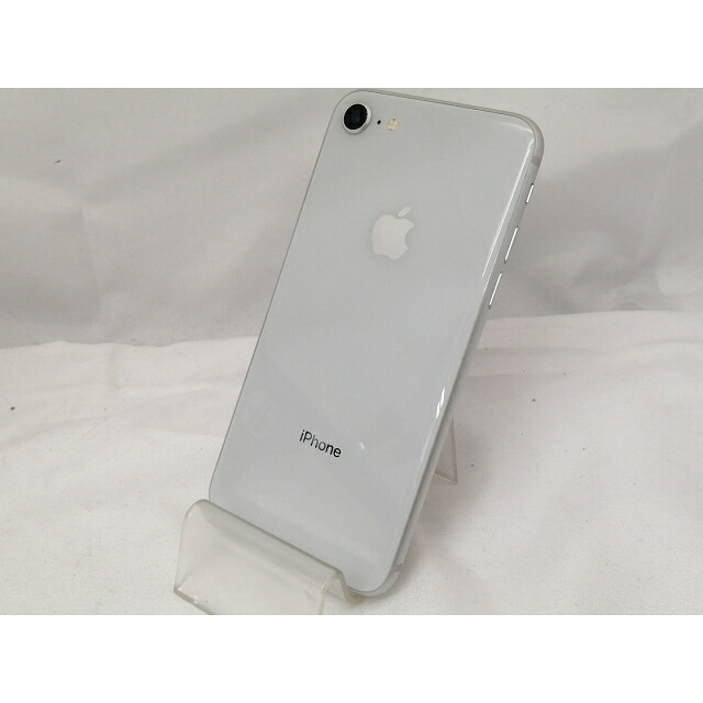 【中古】Apple SoftBank 【SIM鍵を掛ける取りけす済み】 iPhone 8 64GB しろがね色 MQ792J/A【戸塚】引き受ける継続期間１ヶ月【序列付けるC】