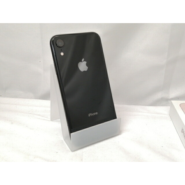 【中古】Apple 国内版 【SIMフリー】 iPhone XR 256GB ブラック MT0V2J/A【戸塚】保証期間１ヶ月【ランクC】