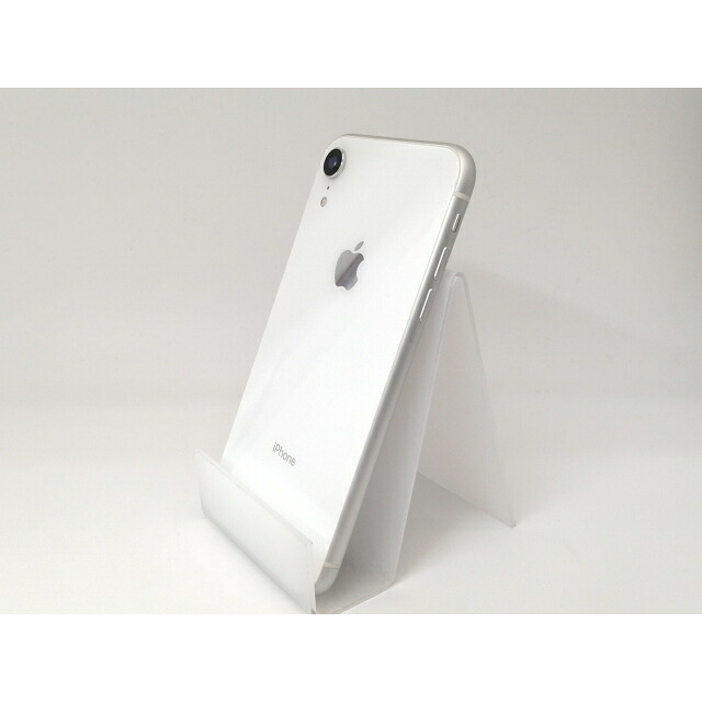 【中古】Apple docomo 【SIM鍵を掛ける取りけす済み】 iPhone XR 64GB 白いこと MT032J/A【戸塚】引き受ける継続期間１ヶ月【序列付けるA】