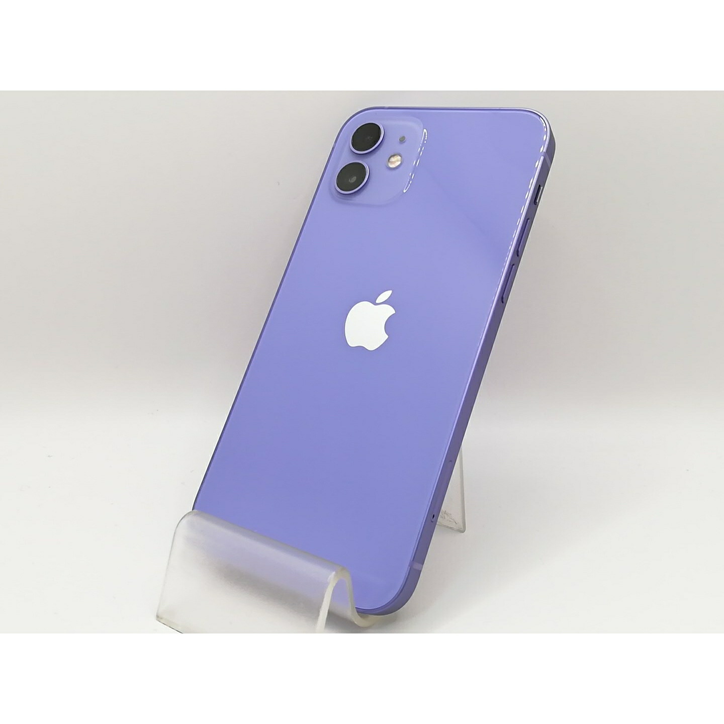 【中古】Apple au 【SIM鍵を掛ける取り消す済み】 iPhone 12 64GB パープル MJNH3J/A【戸塚】引き受ける継続期間１ヶ月【価値づけるB】