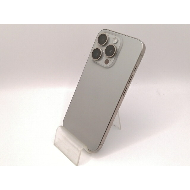 【中古】Apple 国内版 【SIMフリー】 iPhone 15 Pro 256GB ナチュラルチタニウム MTUF3J/A【戸塚】保証期間1ヶ月【ランクA】|じゃんぱら店