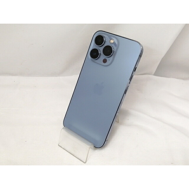 【中古】Apple SoftBank 【SIMフリー】 iPhone 13 Pro 256GB シエラブルー MLUU3J/A【戸塚】保証期間1週間【ランクC】|じゃんぱら店