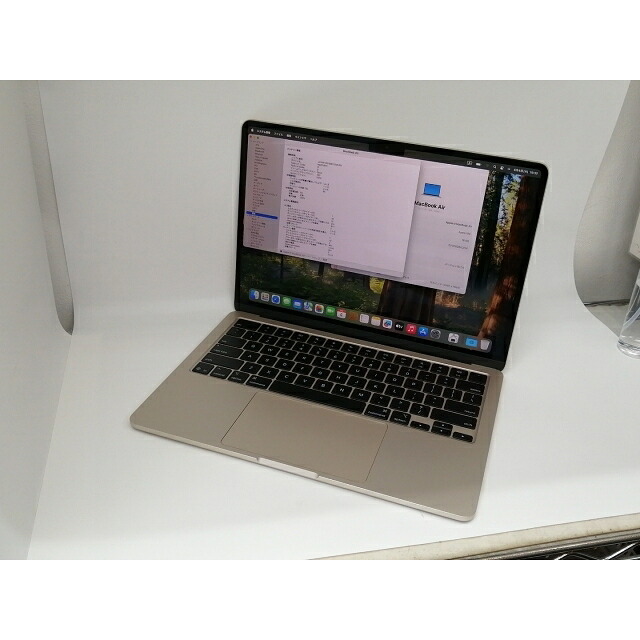 【中古】Apple MacBook Air 13インチ CTO (M4, 2025) スターライト M4(CPU:10C/GPU:10C)/16G/512G【戸塚】保証期間1ヶ月【ランクA】|じゃんぱら店