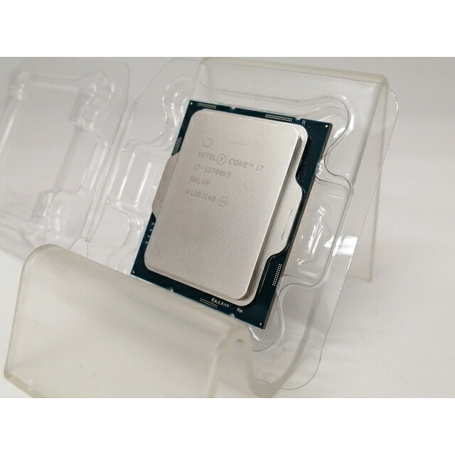 【中古】Intel Core i7-12700KF(3.6GHz) Box LGA1700/12C(P:8C/E:4C)/20T/L3 25M/PBP125W【戸塚】引きうける継続期間１週