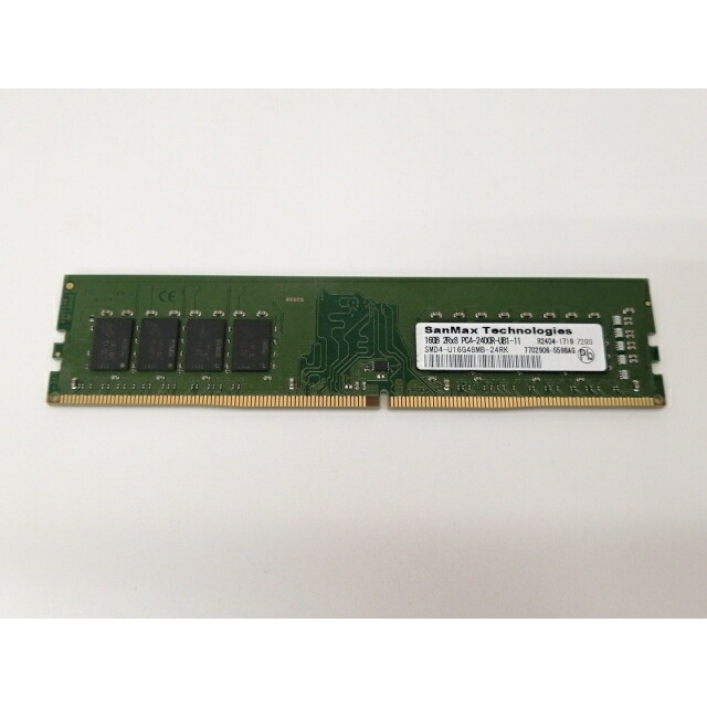 【中古】DDR4 16GB PC4-19200(DDR4-2400)【デスクトップPC用】【戸塚】保証期間１週間