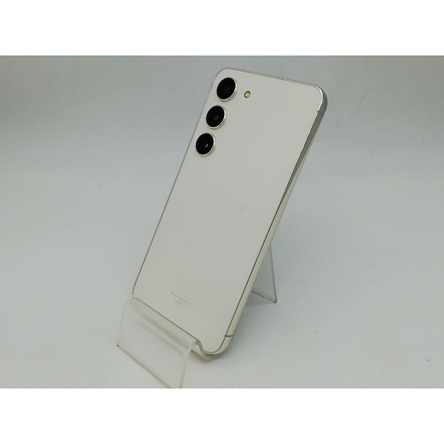 【中古】SAMSUNG au 【SIMフリー】 Galaxy S23 クリーム 8GB 256GB SCG19【秋葉本店】保証期間１ヶ月【ランクB】