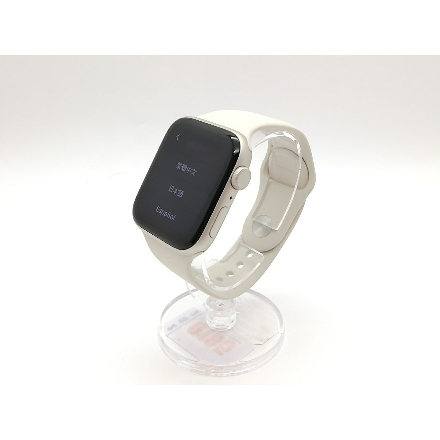 【中古】Apple Apple Watch SE2 44mm GPS スターライトアルミニウムケース/スターライトスポーツバンド (S/M) MXEU3J/A【秋葉本店】保証期間１ヶ月【ランクA】｜じゃんぱら店