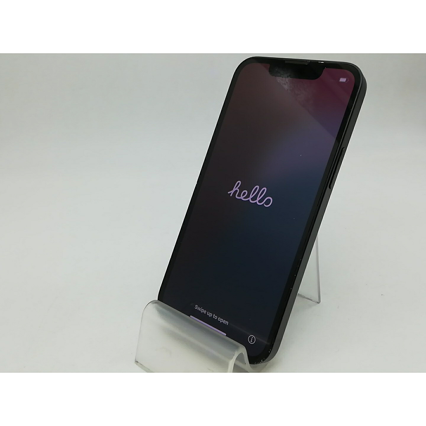 【中古】Apple docomo 【SIMフリー】 iPhone 13 mini 128GB ミッドナイト MLJC3J/A【秋葉本店】保証期間１ヶ月【ランクB】