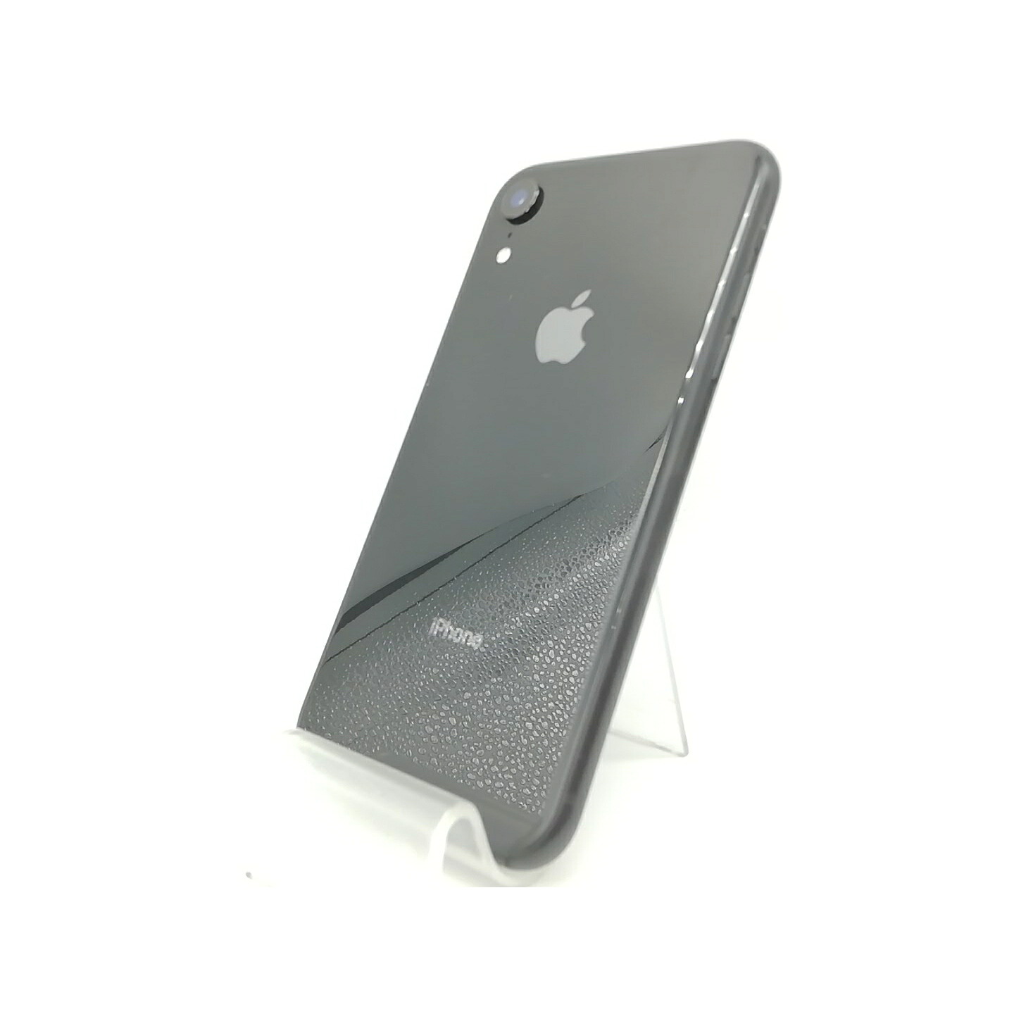 【中古】Apple docomo 【SIM鍵を掛ける取りけす済み】 iPhone XR 128GB 黒いこと MT0G2J/A【秋葉中央局】引き受ける継続期間１ヶ月【序列付けるC】