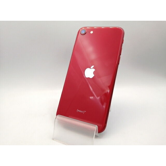 【中古】Apple docomo 【SIM鍵を掛ける取りけす済み】 iPhone SE（第2時人） 128GB (PRODUCT)RED MHGV3J/A（後期型番）【秋葉中央局】引き受ける継続期間１ヶ月【序列付けるB】