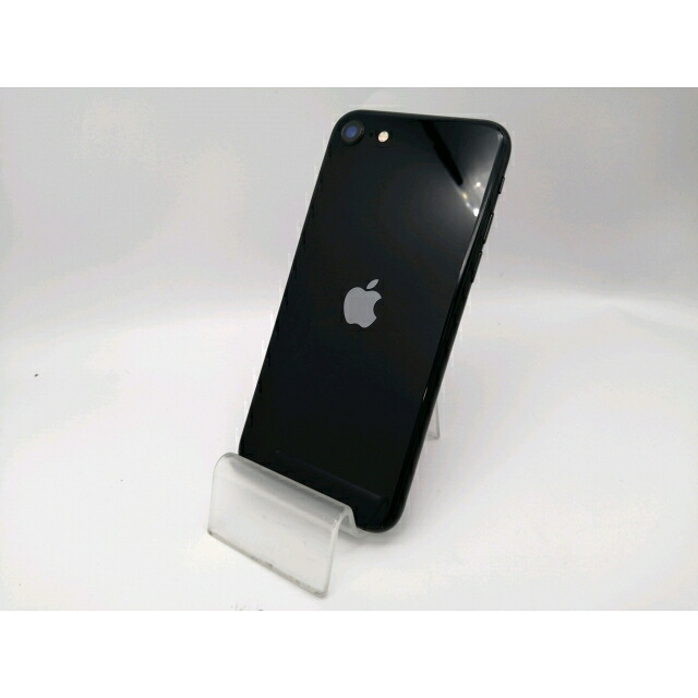 【中古】Apple docomo 【SIMフリー】 iPhone SE（第3世代） 64GB ミッドナイト MMYC3J/A【秋葉本店】保証期間１ヶ月【ランクB】｜じゃんぱら店