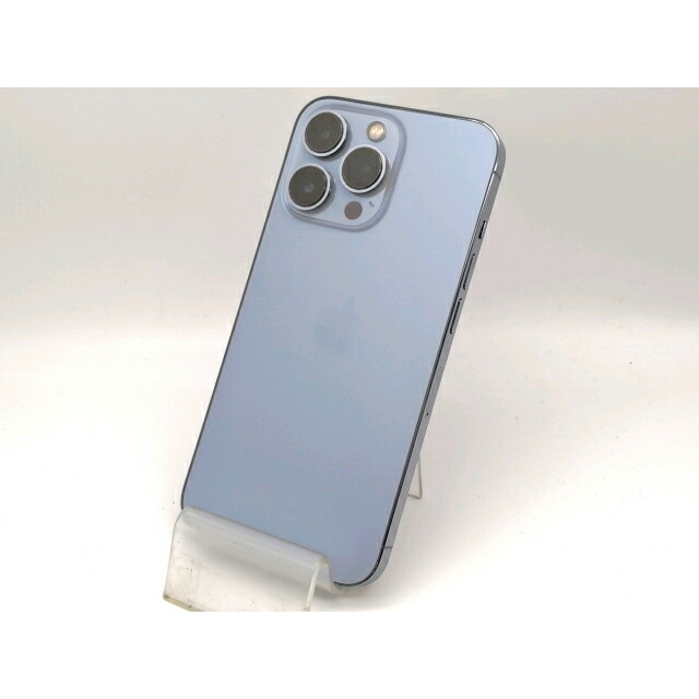 【中古】Apple docomo 【SIMフリー】 iPhone 13 Pro 128GB シエラブルー MLUK3J/A【秋葉本店】保証期間１ヶ月【ランクC】｜じゃんぱら店