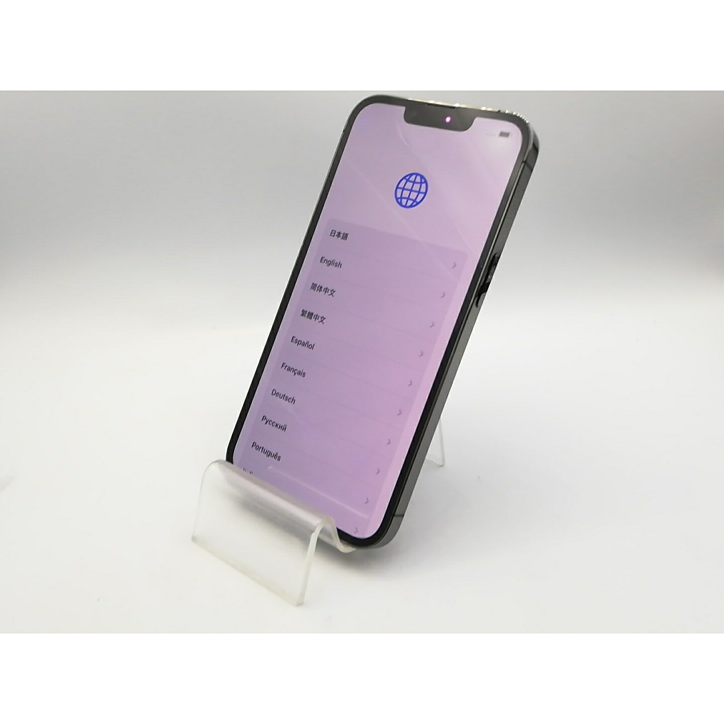 【中古】【赤ロム保証あり】Apple SoftBank 【SIMフリー】 iPhone 13 Pro 256GB グラファイト MLUN3J/A【秋葉本店】保証期間１ヶ月【ランクB】