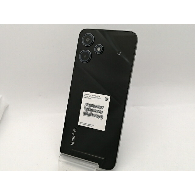 【中古】Xiaomi SoftBank 【SIM無償性】 Redmi 12 5G 4GB 128GB 夜夜中黒いこと A401XM【大須2】引き受ける継続期間１ヶ月【序列付けるA】