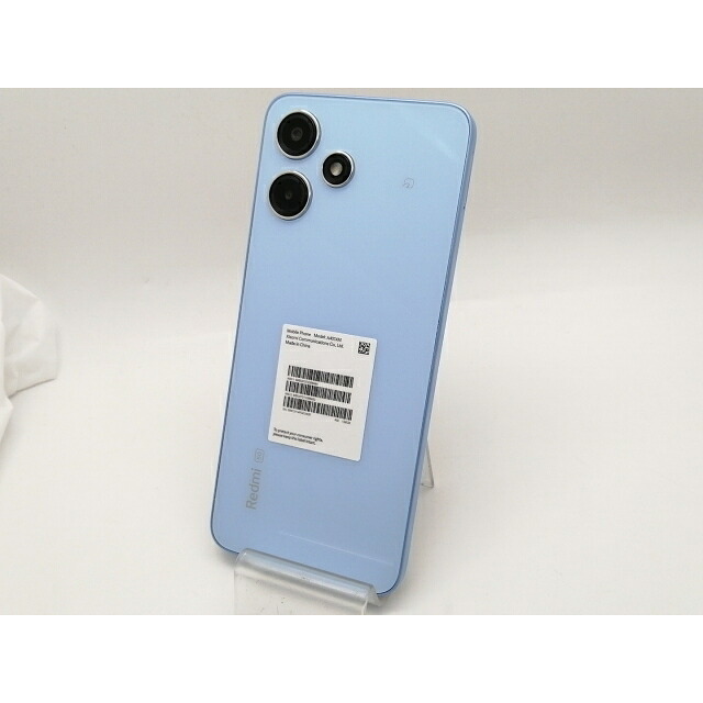 【中古】Xiaomi SoftBank 【SIM無償性】 Redmi 12 5G 4GB 128GB 天の原青み A401XM【大須2】引き受ける継続期間１ヶ月【序列付けるA】