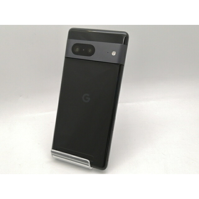 【中古】Google au 【SIMフリー】 Pixel 7 オブシディアン 8GB 128GB G03Z5【大須2】保証期間１ヶ月【ランクB】
