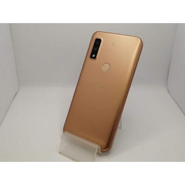 【中古】Fujitsu au 【SIM無償性】 arrows We サクラ色ゴールド 4GB 64GB FCG01【大須2】引き受ける継続期間１ヶ月【序列付けるA】
