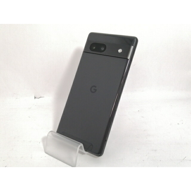 【中古】Google au 【SIM無償性】 Pixel 7a 濃灰色 8GB 128GB G82U8【大須2】引きうける継続期間１ヶ月【位置づけるB】